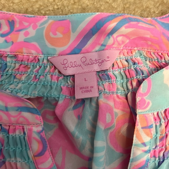 Lilly Pulitzer “Too Much Bubbly” Elsa Top - Picture 2 of 4